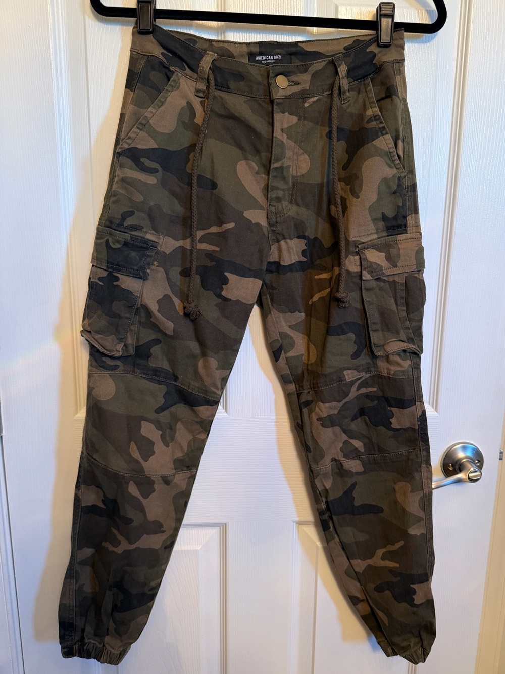 American Rag Camo Cargo Pants - Olive & Brown